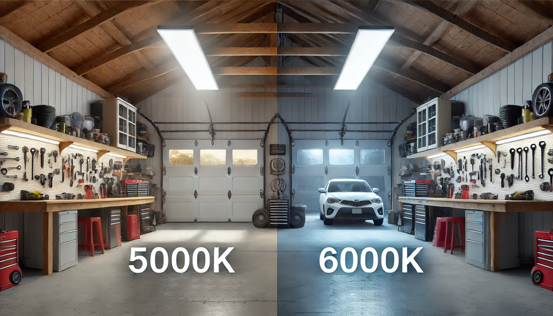 Is 5000K or 6000K Better for a Garage?