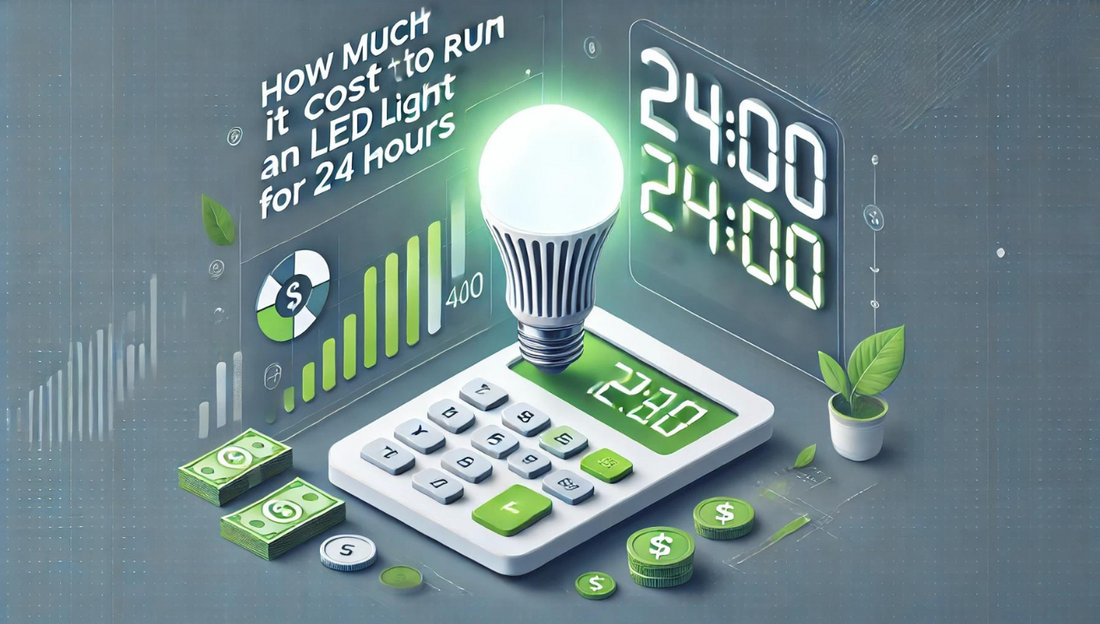 How Much Does It Cost to Run an LED Light for 24 Hours?