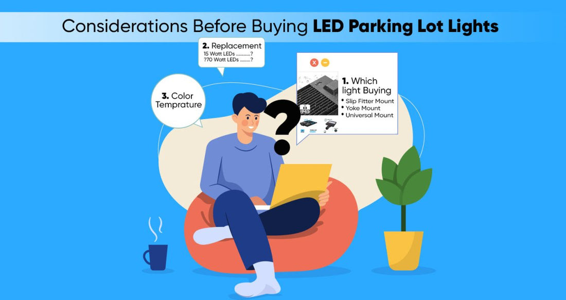 Considerations Before Buying LED Parking Lot Lights - LEDMyPlace