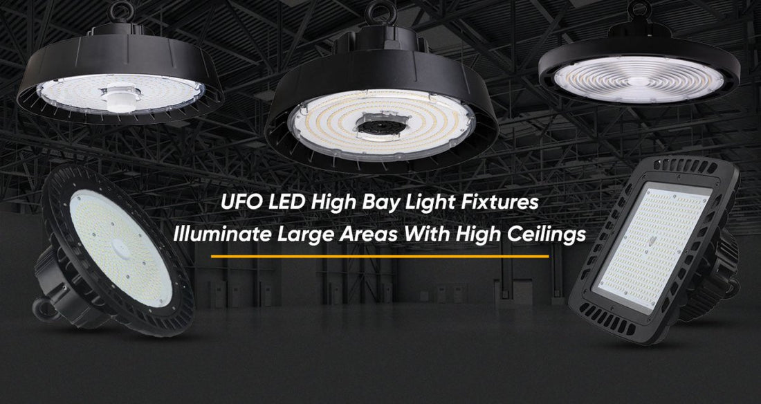 Different Methods to Hang UFO LED High Bay Light - LEDMyPlace