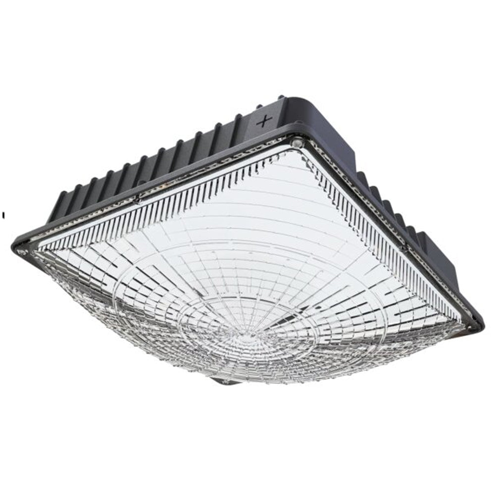 45W/55W/70W - Watt Changeable Square LED Canopy Light - Dimmable