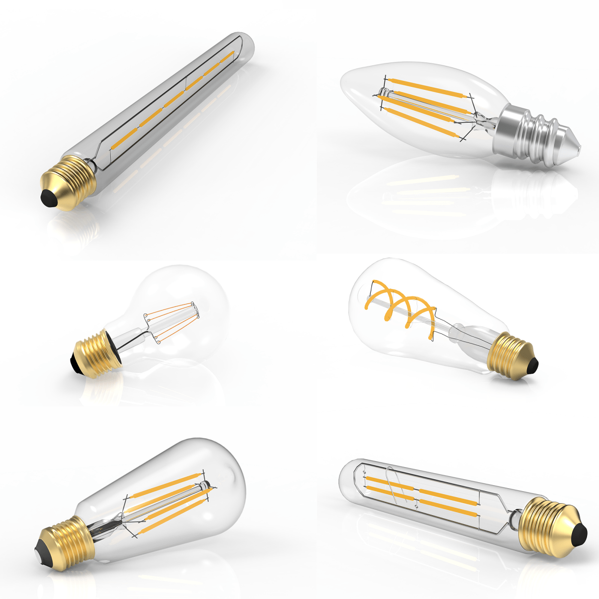 LED Filament Bulbs