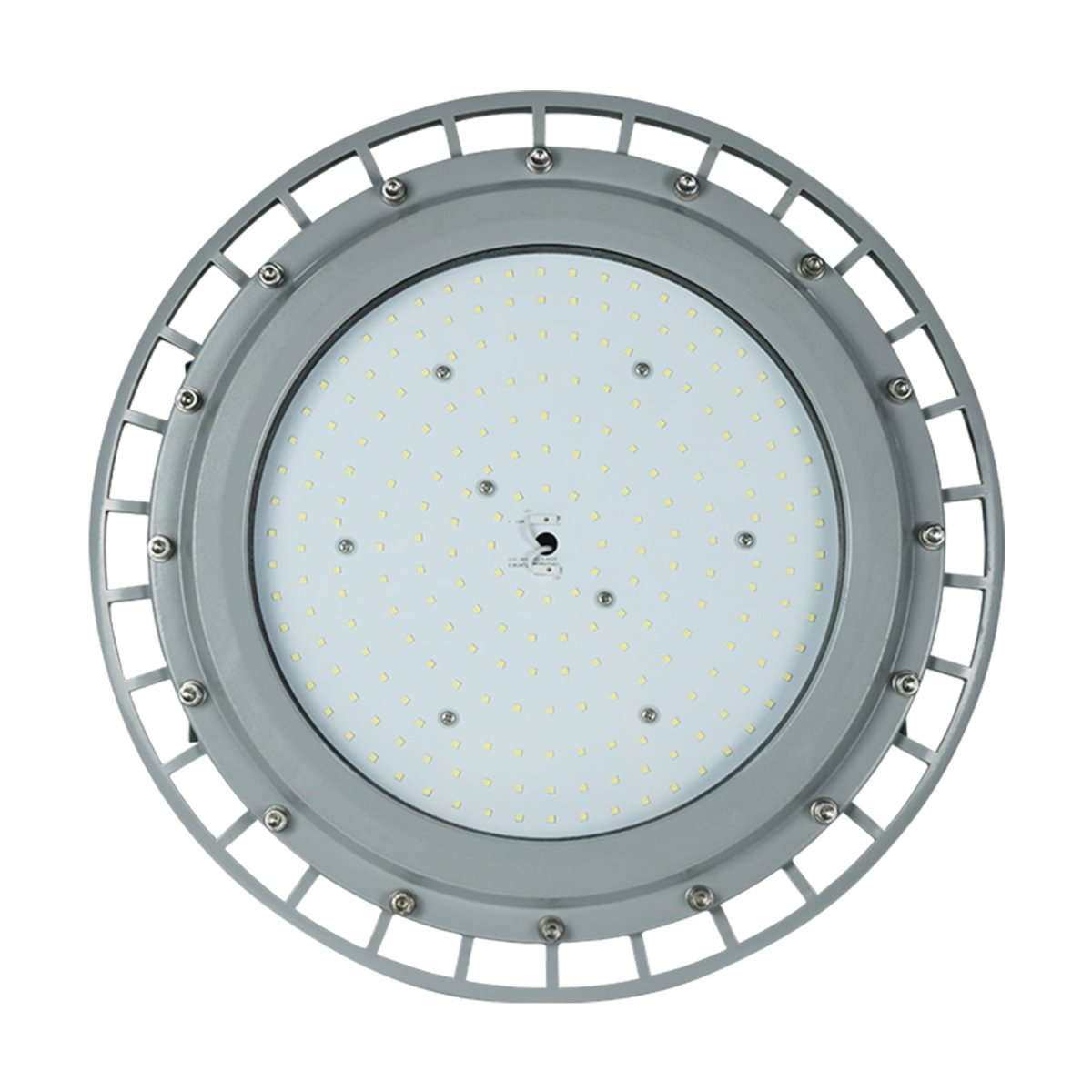 100 Watt LED Explosion Proof Round High Bay Light, C Series, Dimmable, 5000K, 13500LM, AC100 - 277V, IP66, Hazardous Location Lighting Fixtures - LEDMyPlace