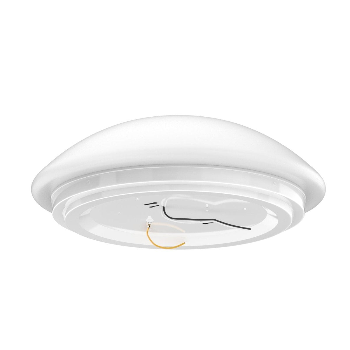 10.5 Inch Mushroom Shape LED Flush Mount Ceiling Light - 12.5 Watt, 1050 Lumens - Dimmable - Round Ceiling Light - LEDMyPlace