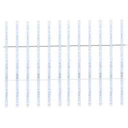 12-Pcs Flexible LED Back Lighting Series With Tape Adhesive Backside, DC24V, 6W/bar, 600LM, 7000K, IP33, UL, RoHS Listed, Pure White