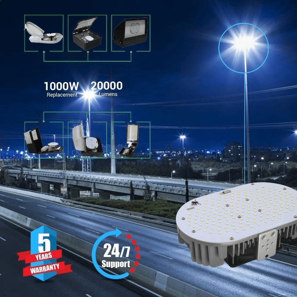 150 Watt LED Retrofit Kit (Metal Halide Equal 525 Watt Replacement) 5700K Daylight, Retrofit Lights for Parking Lot - LEDMyPlace