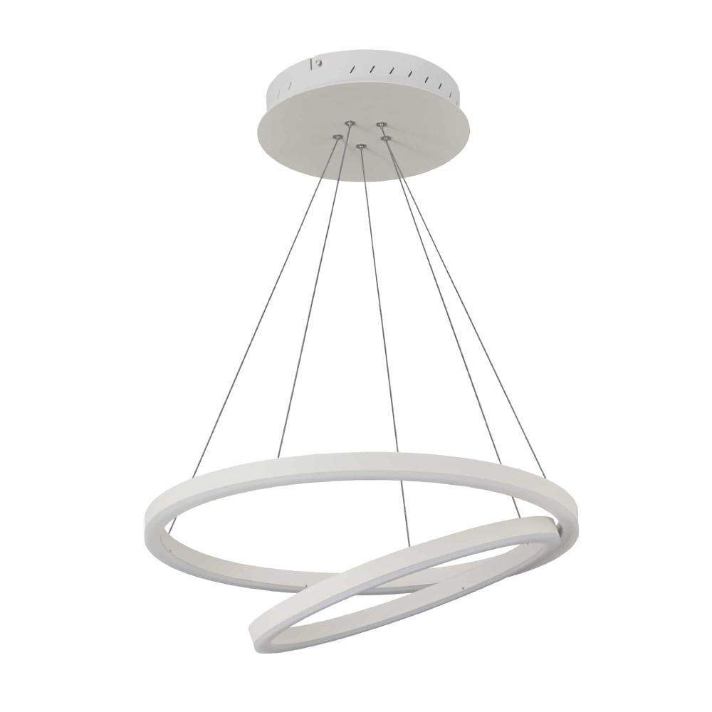 2 - Ring, Circular LED Chandelier, 60W, 3000K, 2800LM, Dimmable, 5 Years Warranty - LEDMyPlace