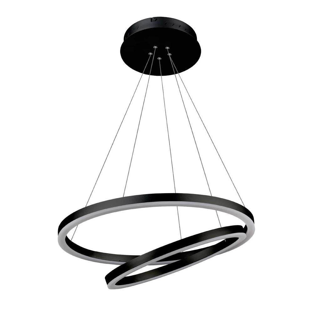 2 - Ring, Circular LED Chandelier, 60W, 3000K, 2800LM, Dimmable, 5 Years Warranty - LEDMyPlace