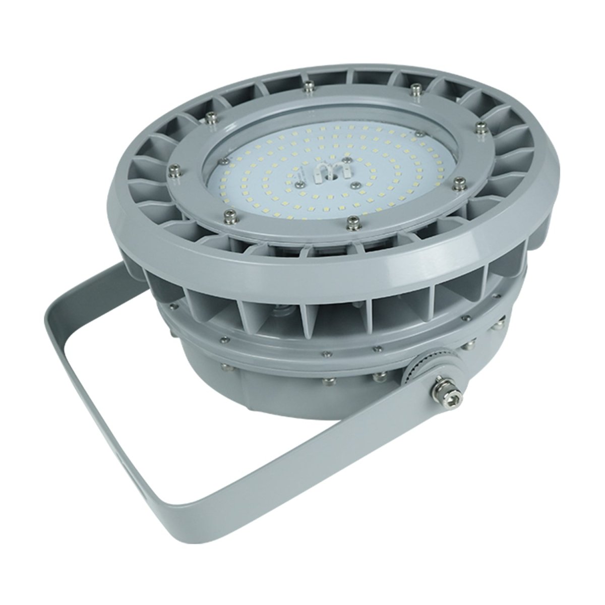 200 Watt LED Explosion Proof Round High Bay Light, B Series, Dimmable, 5000K, 27000LM, AC100 - 277V, IP66, Hazardous Location Lighting Fixtures - LEDMyPlace