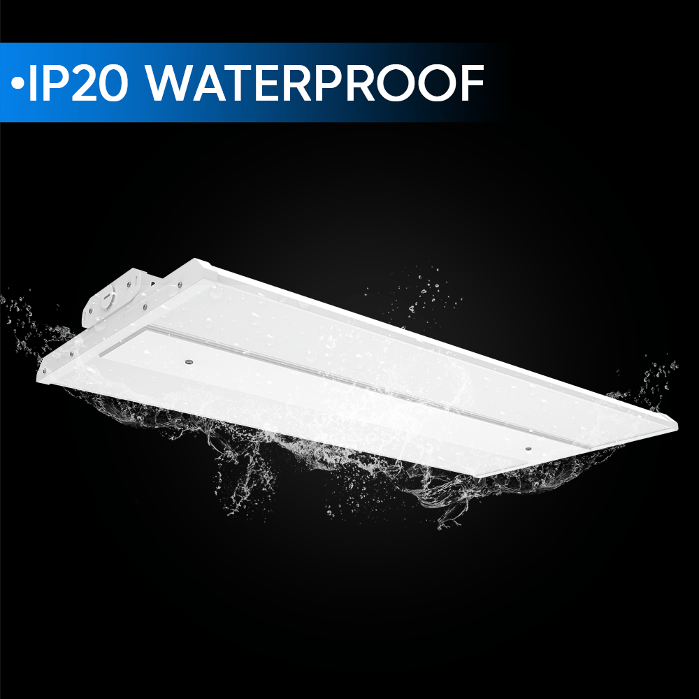 2FT LED Linear High Bay Light, 165W, 5700K, 22500LM, 120 - 277VAC, Linear Hanging Light For Warehouse, Factory, and Workshop - LEDMyPlace