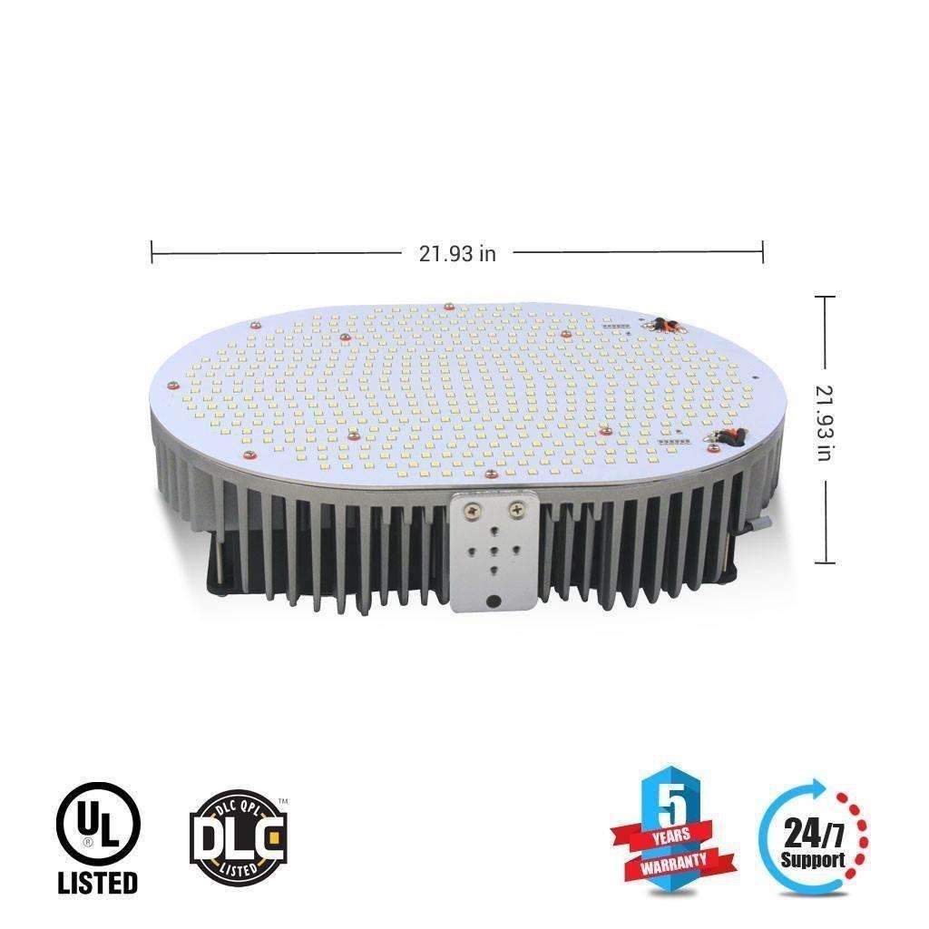 300W LED Shoebox Retrofit Kit Light, 40000lm 5700k UL DLC Approved MEANWELL Driver, Retrofit Lights for Parking Lot - LEDMyPlace