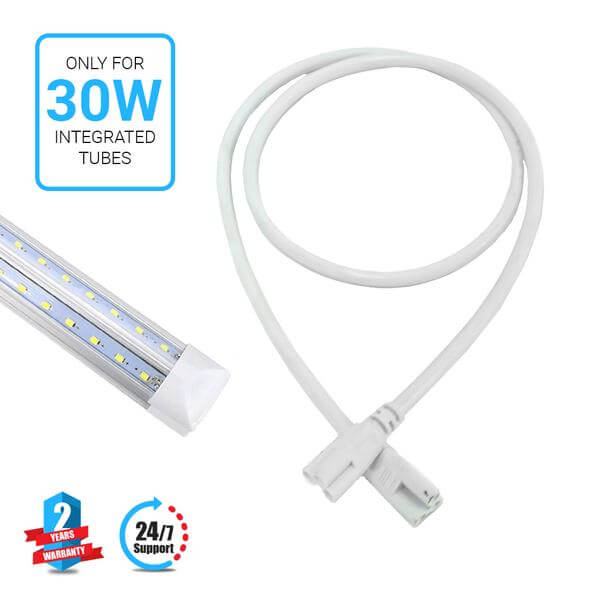 3FT Integrated Connecting Cable Only For 30 Watt Integrated Tube - LEDMyPlace