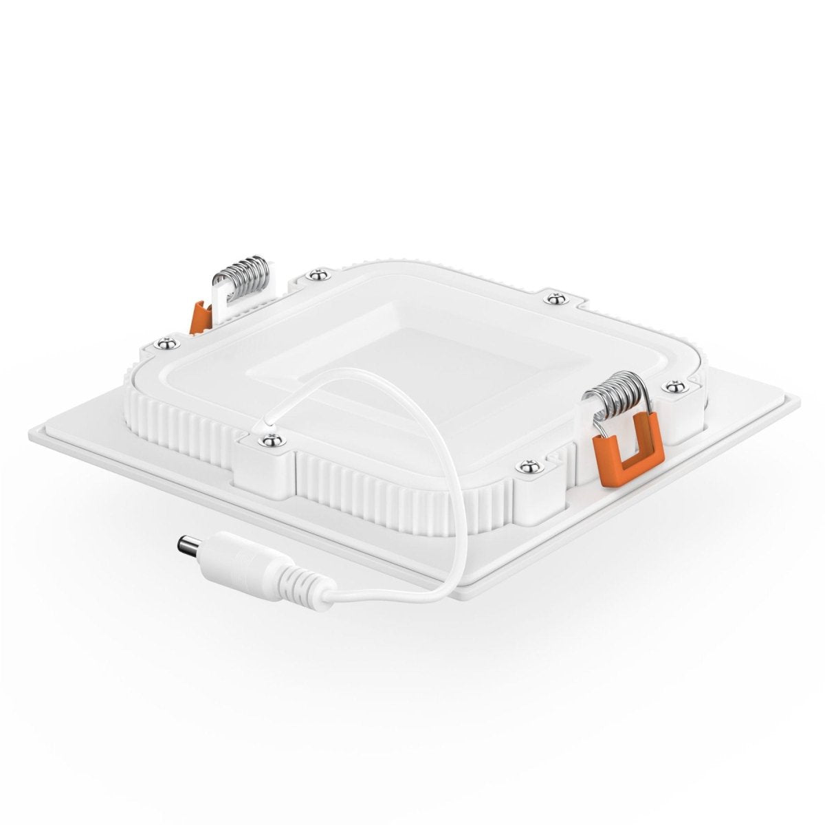 6 inch Square LED Recessed Lighting with Junction Box, 12W, 900LM, Damp Location, ETL, Energy Star Listed, Dimmable LED Downlight - LEDMyPlace