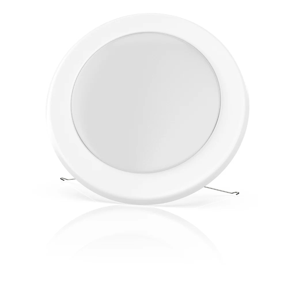 6" LED Disk Downlight, 15W, 5CCT Changeable: 2700K/3000K/3500K/4000K/5000K, 120V AC, Damp Location - LEDMyPlace