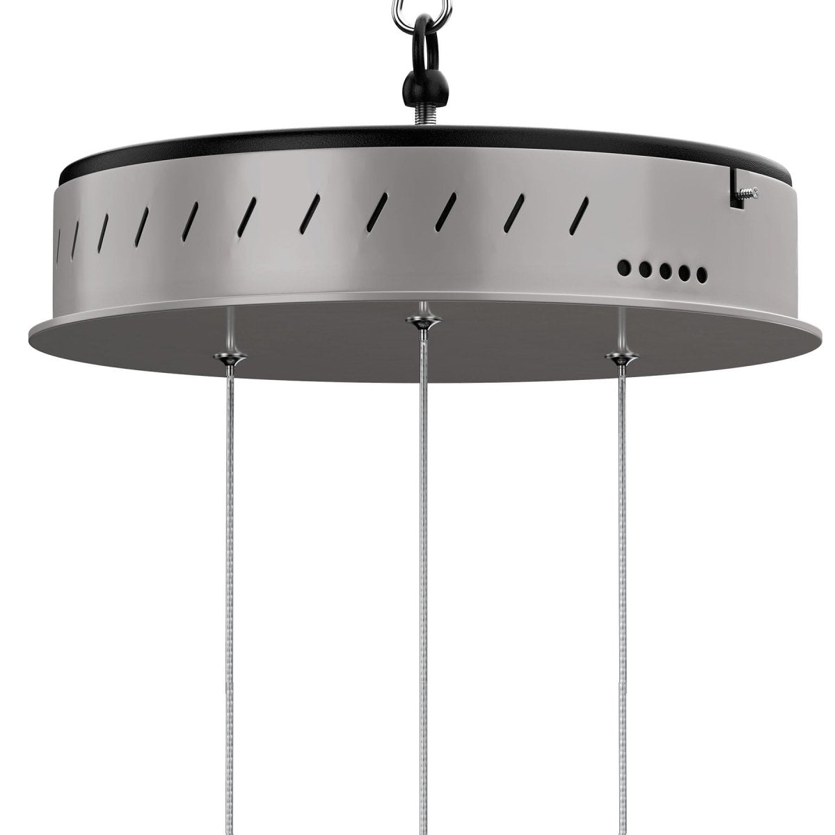 6 - Light 30" Wide Modern/Contemporary Cage LED Chandelier Ceiling Light, 70W, 3000K, 3500LM, Adjustable Height - LEDMyPlace