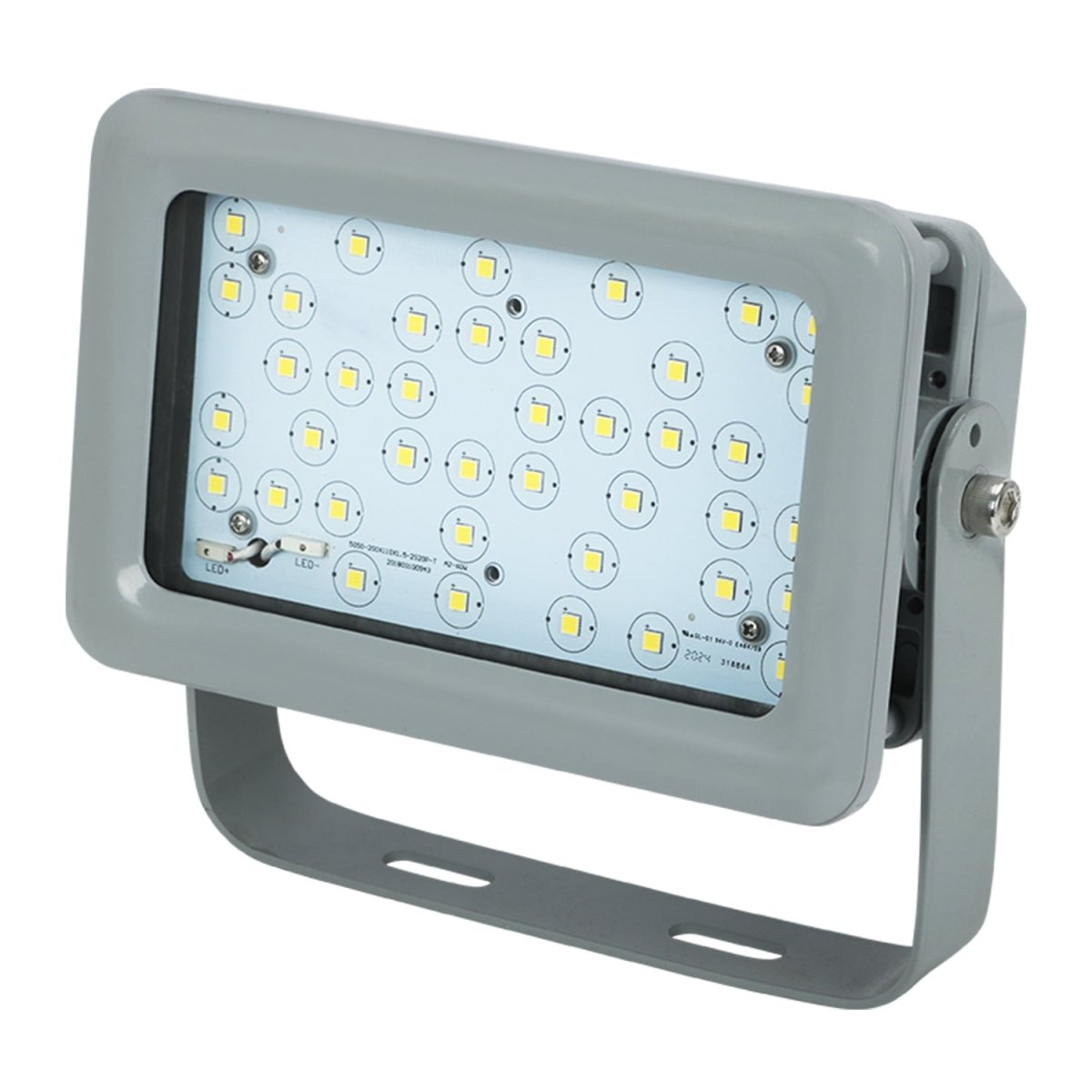 60 Watt LED Explosion Proof Flood Light, A Series, Non Dimmable, 5000K, 8400LM, AC100 - 277V, IP66, Hazardous Location Lighting Fixtures - LEDMyPlace