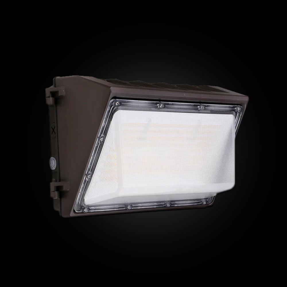 100W LED Wall Pack with Dusk to Dawn Photocell, 5700K, 14900LM, AC120-277V, Waterproof, UL & DLC Listed