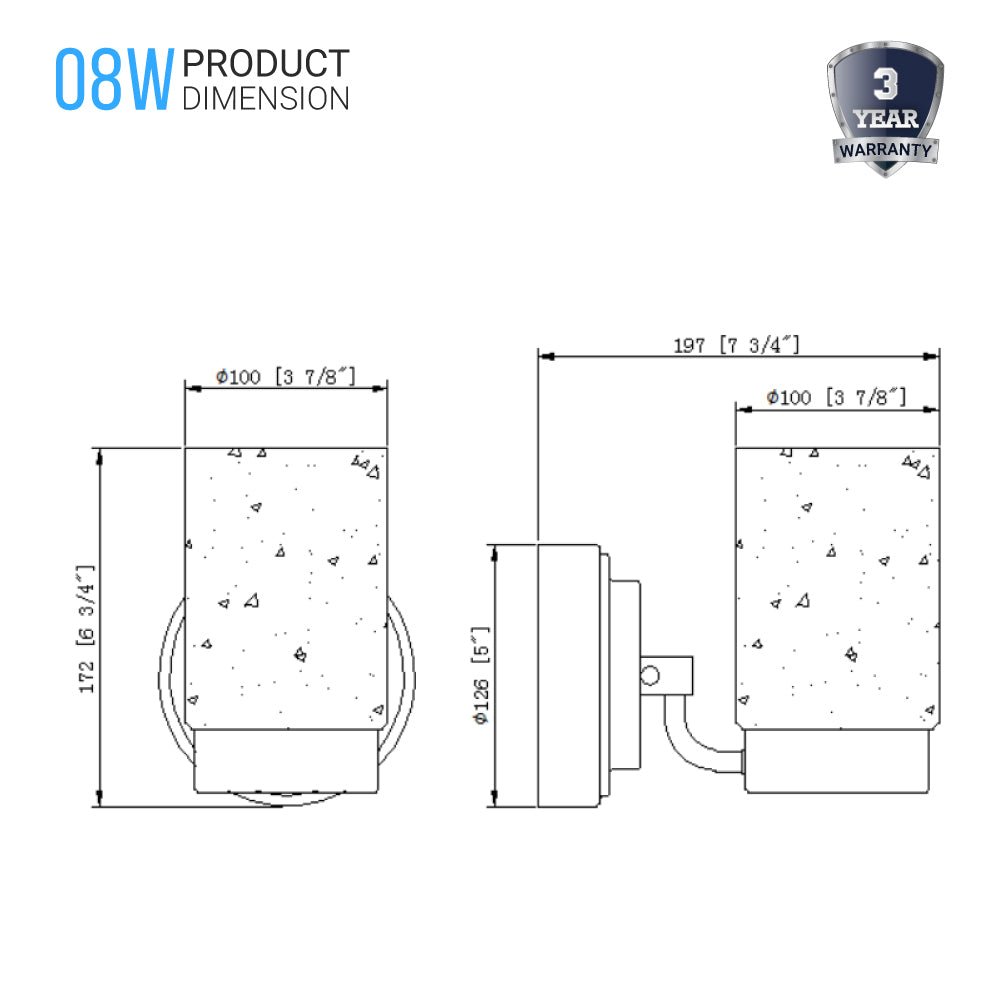 Bathroom Light Fixtures, 4000K, Dimmable, Brushed Nickel Finish, Wall Mount, Damp Location, Vanity Lighting - LEDMyPlace