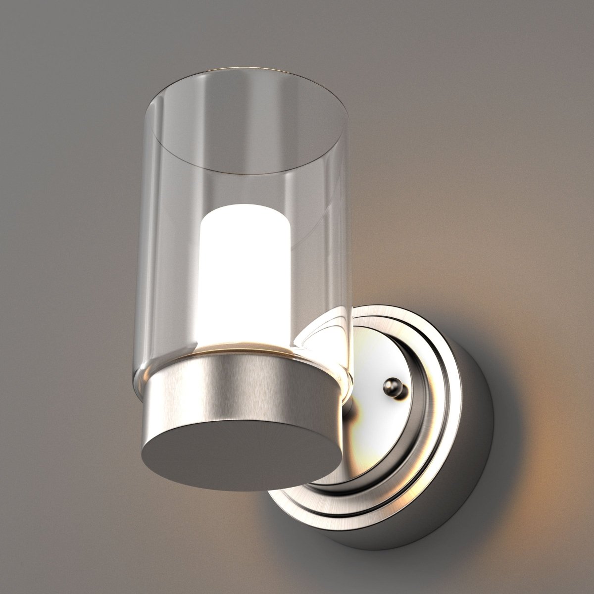 Bathroom Light Fixtures, 4000K, Dimmable, Brushed Nickel Finish, Wall Mount, Damp Location, Vanity Lighting - LEDMyPlace