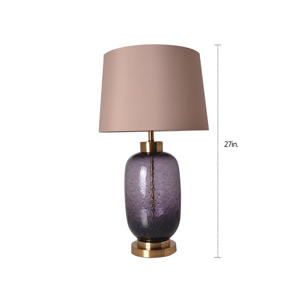 Bebspiro 27" Best Table Lamp - Purple (Single) - LEDMyPlace