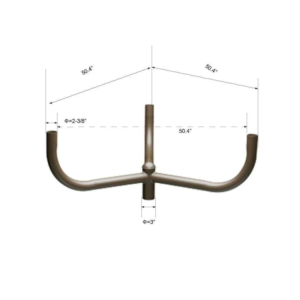 Bullhorn 3 Arms 120 Degree - LEDMyPlace