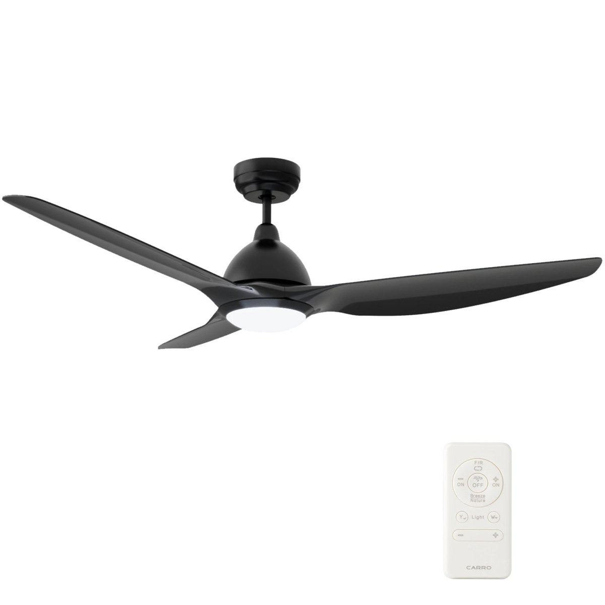 Cresta 52'' Best Smart Ceiling Fan With Remote, Light Kit Included, Works with Google Assistant and Amazon Alexa,Siri Shortcut - LEDMyPlace