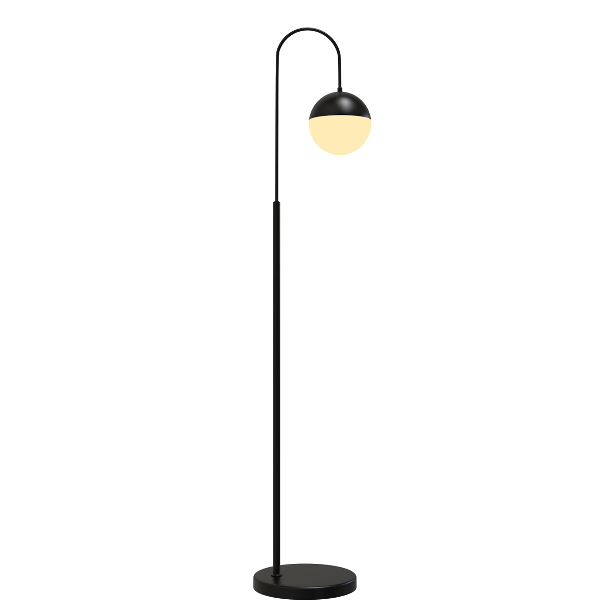 Floor Lamp E26 1 x 60W (Bulb Not Included), Vertical Floor Lamp for Living Room Bedroom Bedside Minimalist, Corner Reading Lamp - LEDMyPlace