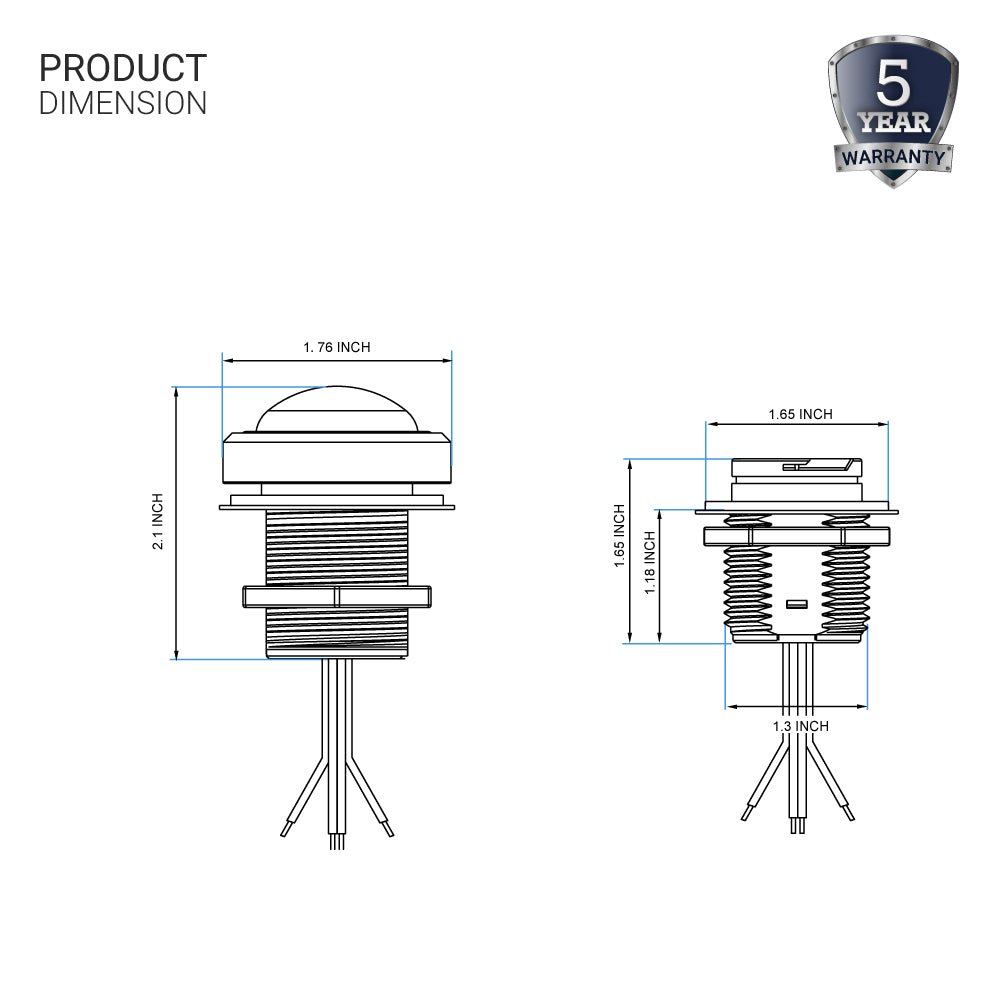 Integrated PIR Motion Sensor for Bluetooth Power Pack - LEDMyPlace