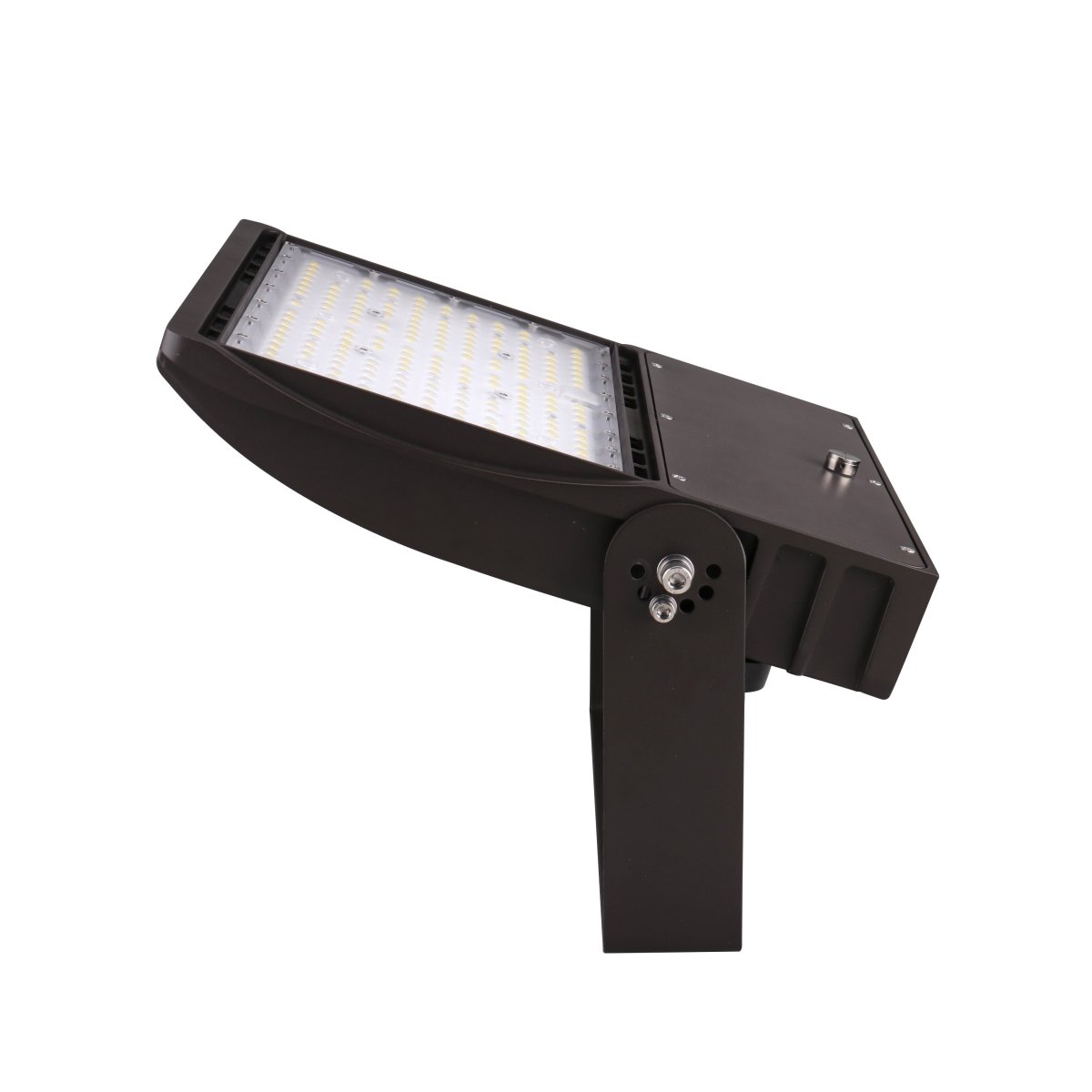 LED Flood Light, 150W/120W/100W Wattage Adjustable, 5700K, 133 LM/W, AC120 - 277V, Bronze, Dimmable, Outdoor Lighting, IP65 Waterproof LED Security Area Lights for Yard, Parking Lot, Playground & Stadium Lights, Gen14B - LEDMyPlace