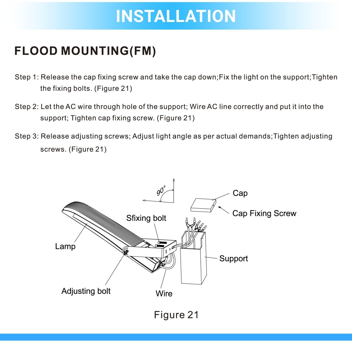 LED Flood Light With Photocell, 450W 5700K, AC100 - 277V, Stadium Lights, With 20KV Surge Protector, IP65 Waterproof Outside Floodlight Exterior Security Light for Yard, Street, Parking Lot - LEDMyPlace