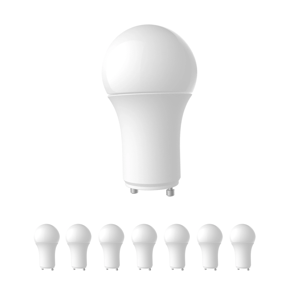 LED Light Bulbs A19 9.5 Watt 5000K 800 Lumens 120V Dimmable, General Purpose Lamp GU24 Base - LEDMyPlace