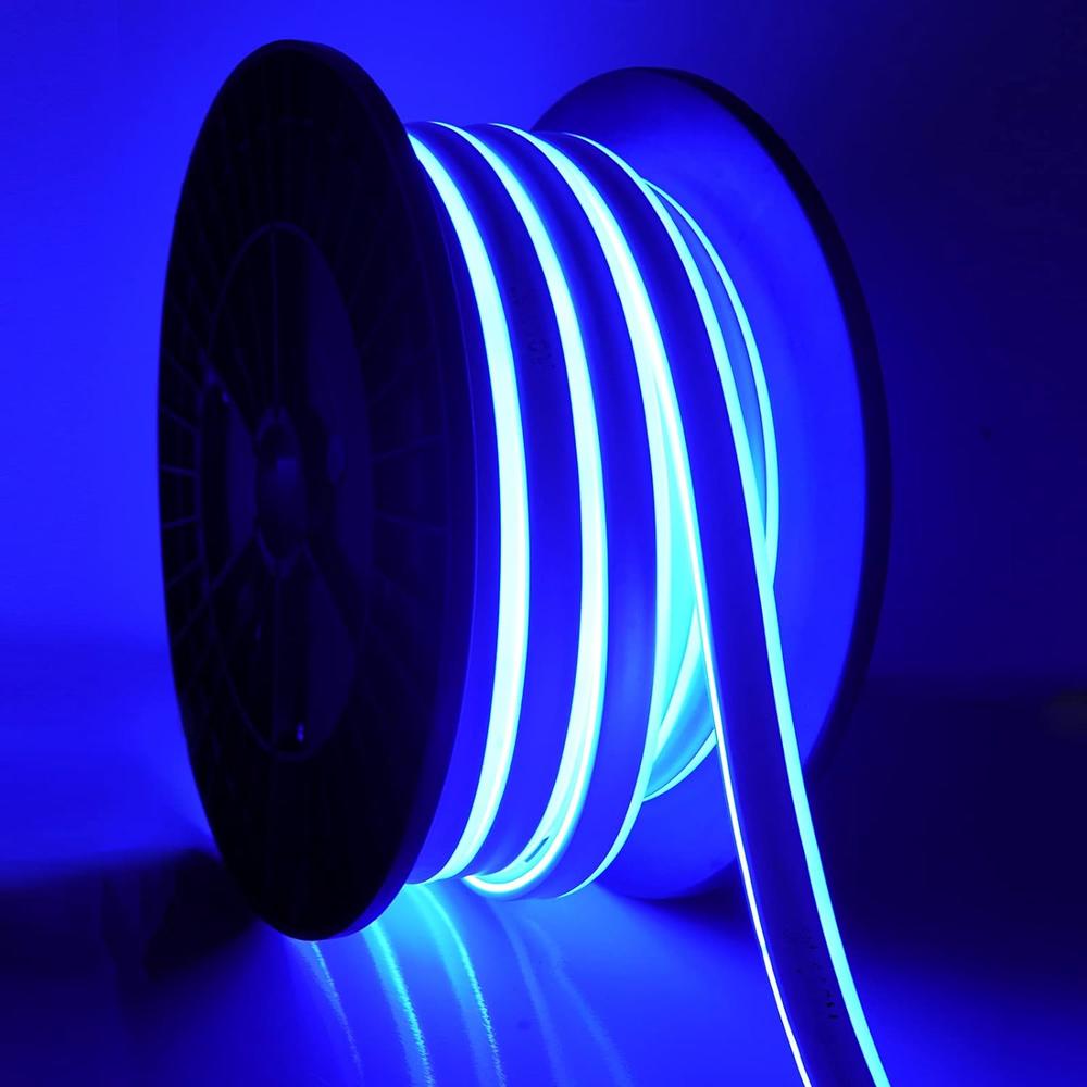 LED Neon Rope Light, 120V, UL Listed, Waterproof IP65 RATED, >80 CRI, Neon Flex (Blue, Green, Red, Pink) - LEDMyPlace