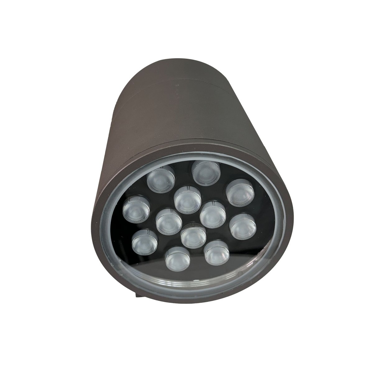 LED Outdoor Single Sided Light With Remote, RGBW, Cylinder, 36W, AC100 - 277V, IP65, ETL CE RoSH Approval, Outdoor Wall Lights - LEDMyPlace