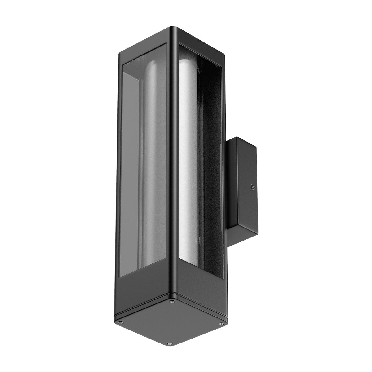 LED Outdoor Wall Sconce, Matte Black Finish, 12W, ETL Listed - Wet Location, Dimmable - LEDMyPlace