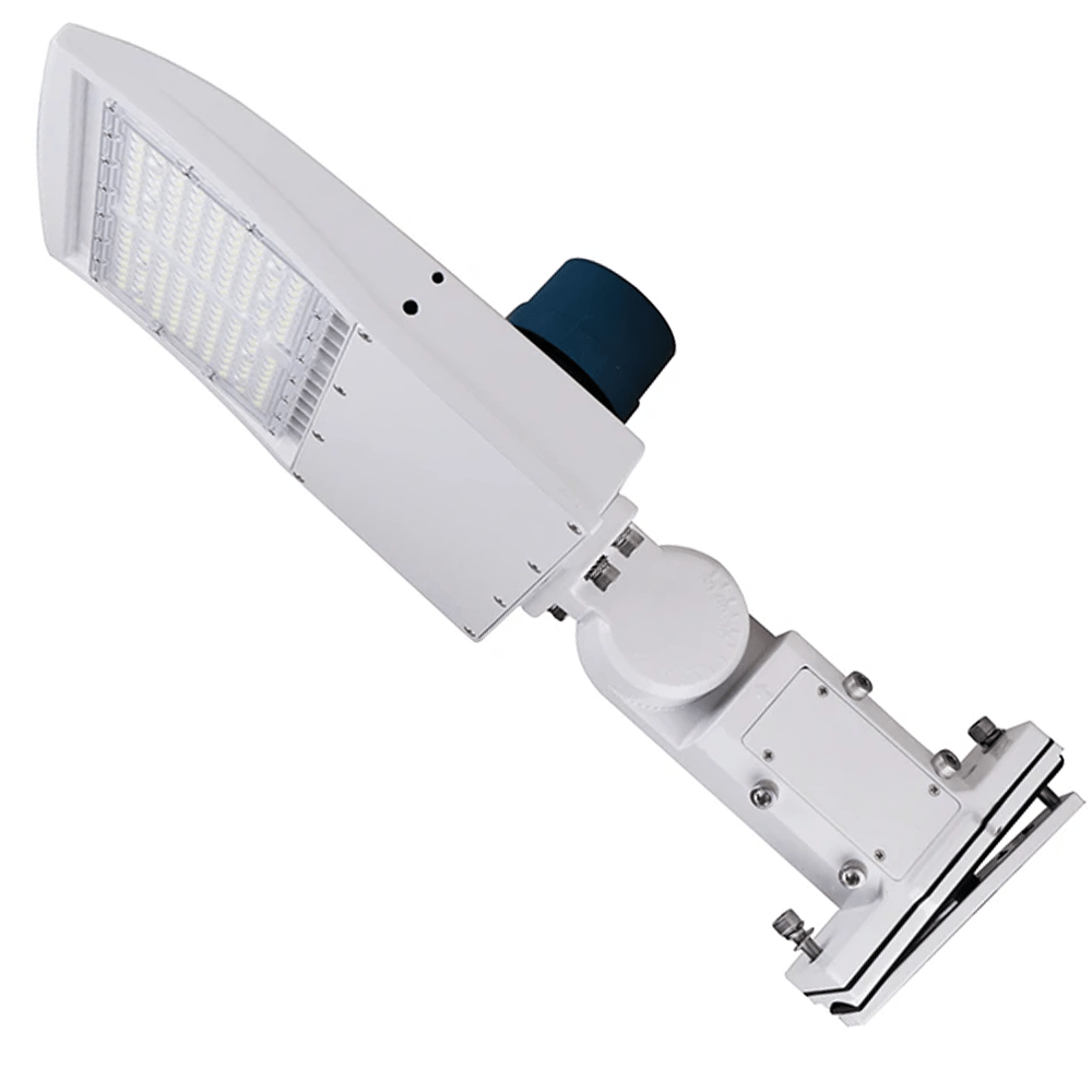 LED Pole Lights White | Silver