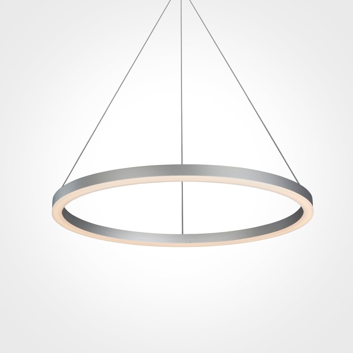 LED Ring Chandelier, 1 - Ring, 38W, 3000K, 1512LM, Dimmable, Diameter 23.6''×71'' - LEDMyPlace