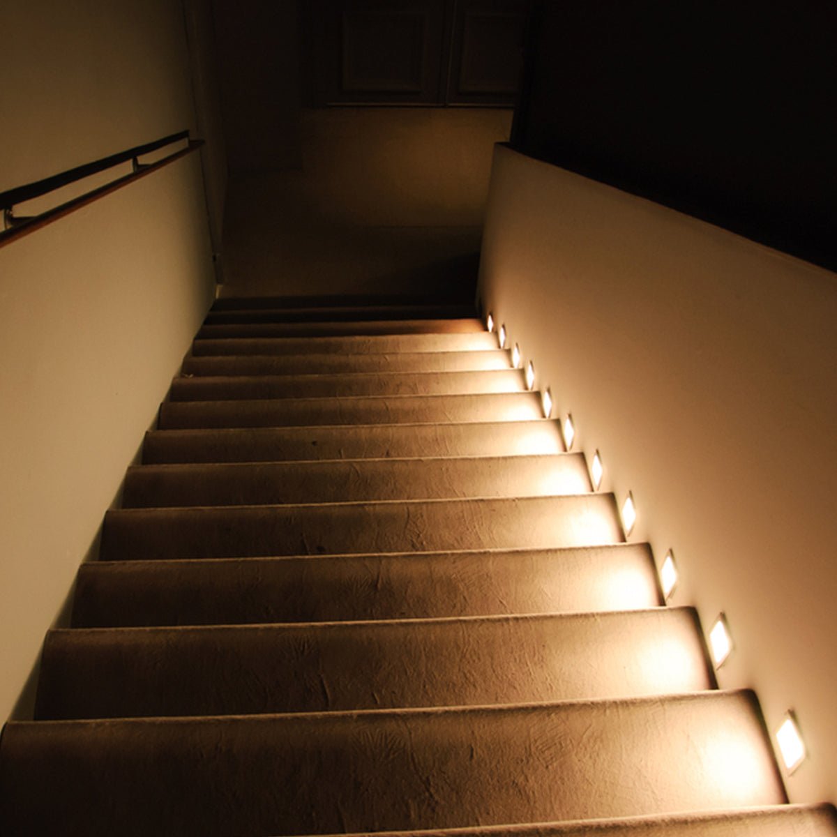 LED Step Lights 3W 3000K (Warm White), 120 LM, 120V, Rectangle, ETL Listed, Dimmable, Wet Location, Indoor Outdoor Stair Lights - LEDMyPlace