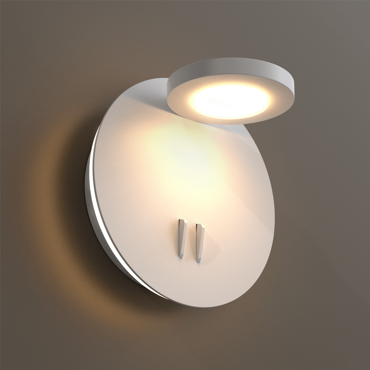 LED Wall Sconce Light, 14W, 3000K (Warm white), 558LM, Industrial Design, Dimmable, Diameter 6.2 inch - LEDMyPlace