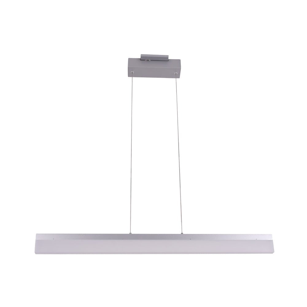 Linear Rectangular Pendant Lighting Fixture, 17W, 3000K (Warm White), 1137LM, Dimension: 36.1''x71'' - LEDMyPlace