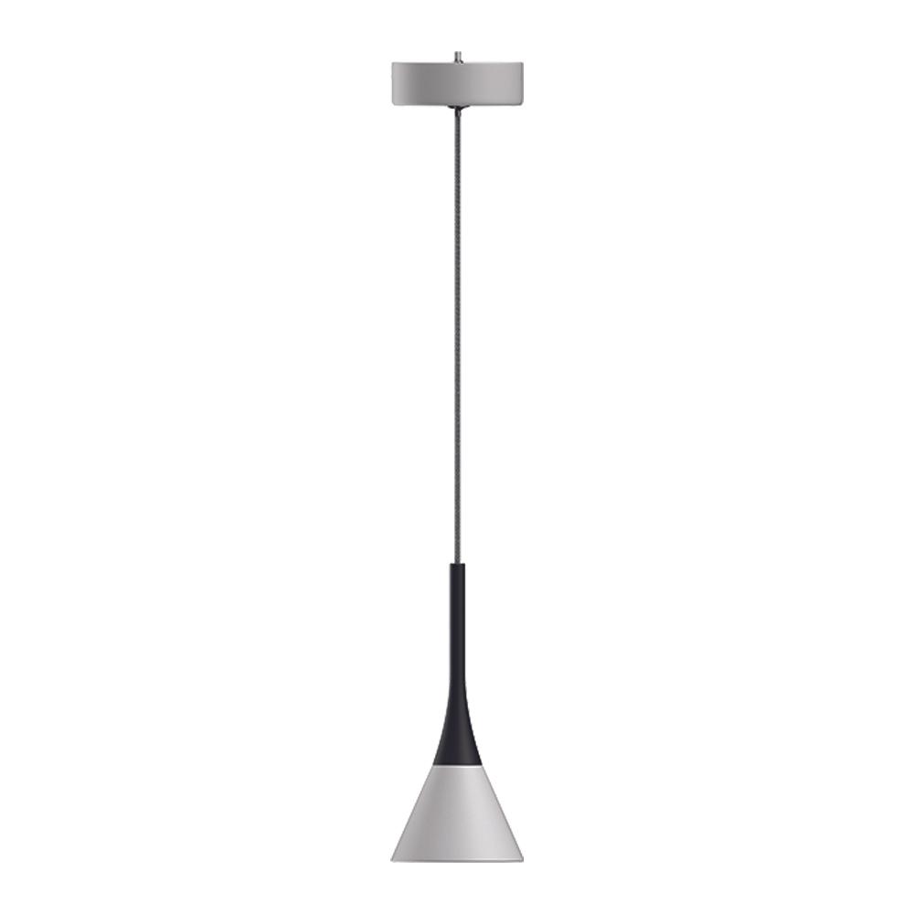 Modern Cone Pendant Lighting, 7W, 3000K, 340LM, Sand white Body Finish, Dimmable, 1 - Light - LEDMyPlace