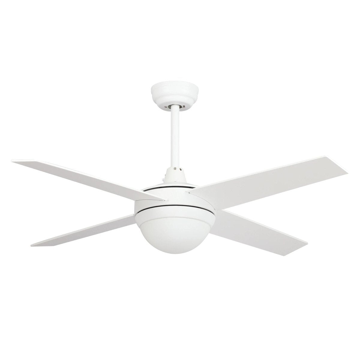 Nova 48 - inch Indoor Best Smart Ceiling Fan with LED Light Kit & Wall Control, Works with Alexa/Google Home/Siri - LEDMyPlace