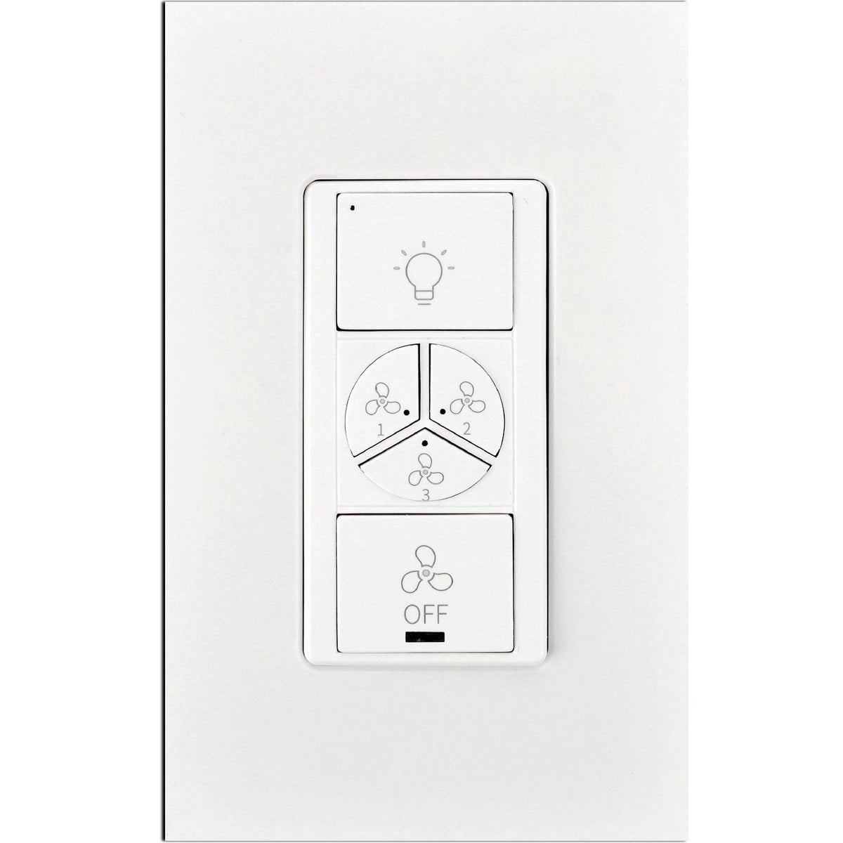 Pilot Best Smart Wall Switch For Ceiling Fans(1 - Gang), Google Assistant, and Siri Shortcuts, Works with Amazon Alexa - LEDMyPlace