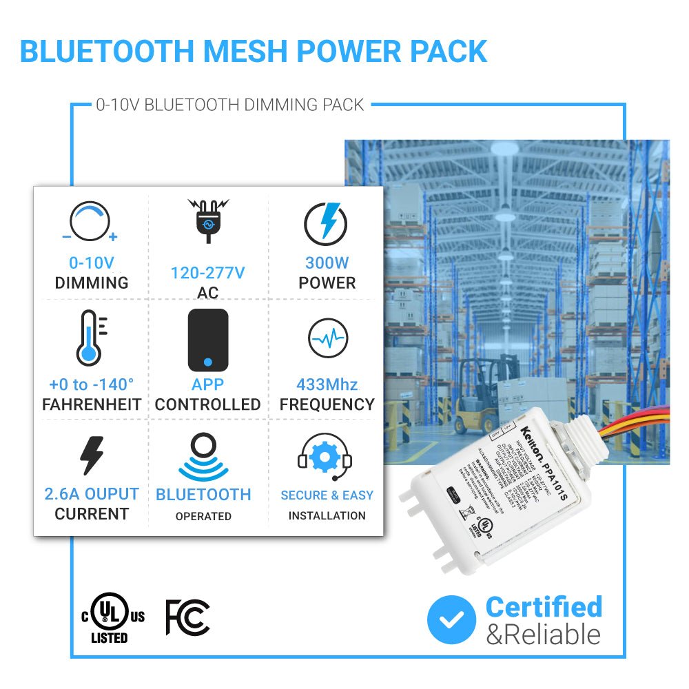 Power Pack - Single Bluetooth Wireless Control System 0 - 10V - LEDMyPlace