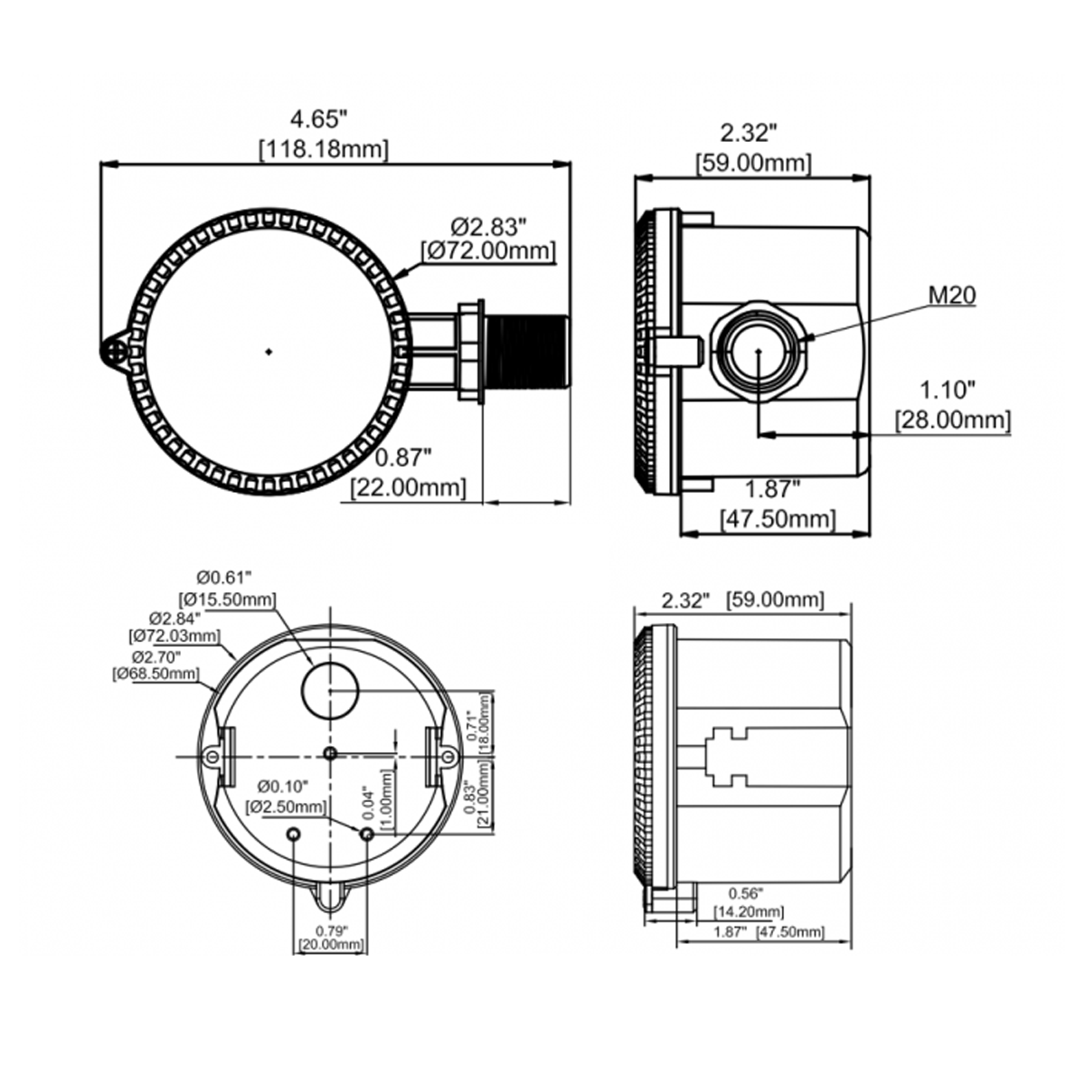 Remote For 360° 3 Step Dimming Motion & Daylight Sensor for UFO High bay - 49ft max height - LEDMyPlace