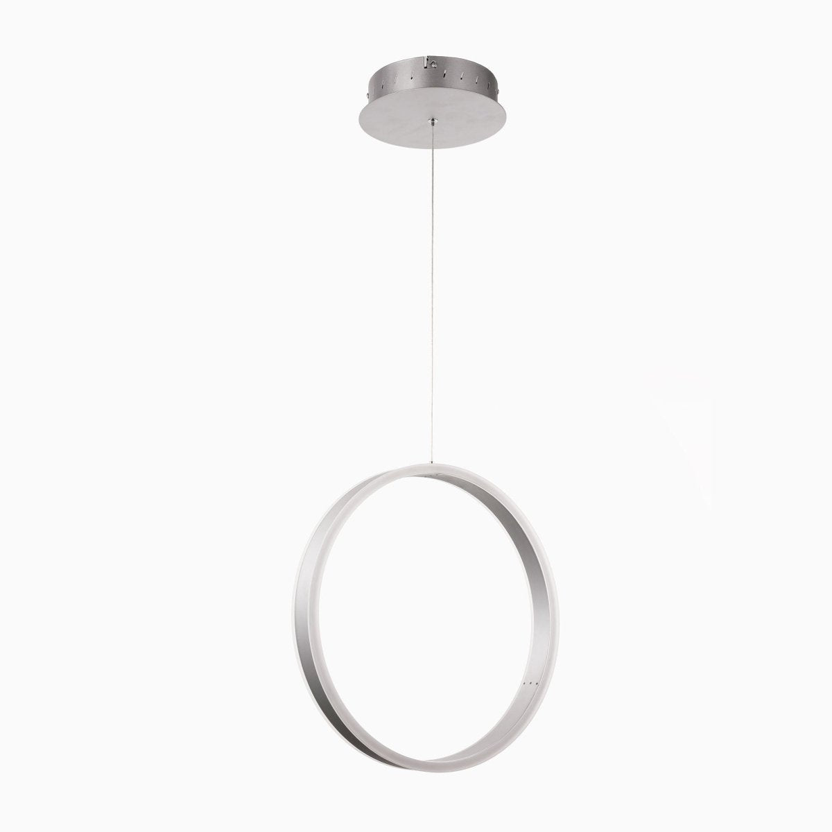 Ring 1 - Light LED Unique Design Pendant, 34W, 3000K (Warm White), 1028LM, Dimmable, Aluminum Body Finish, Pendant Mounting - LEDMyPlace