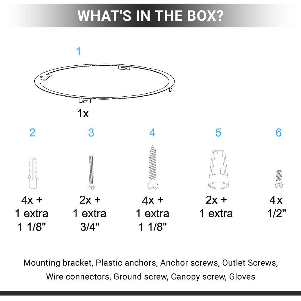 Ring Flush Mount LED Lighting Fixture, 16W/24W, 3000K, 800LM/1200LM, Close to Ceiling lights, Dimmable - LEDMyPlace