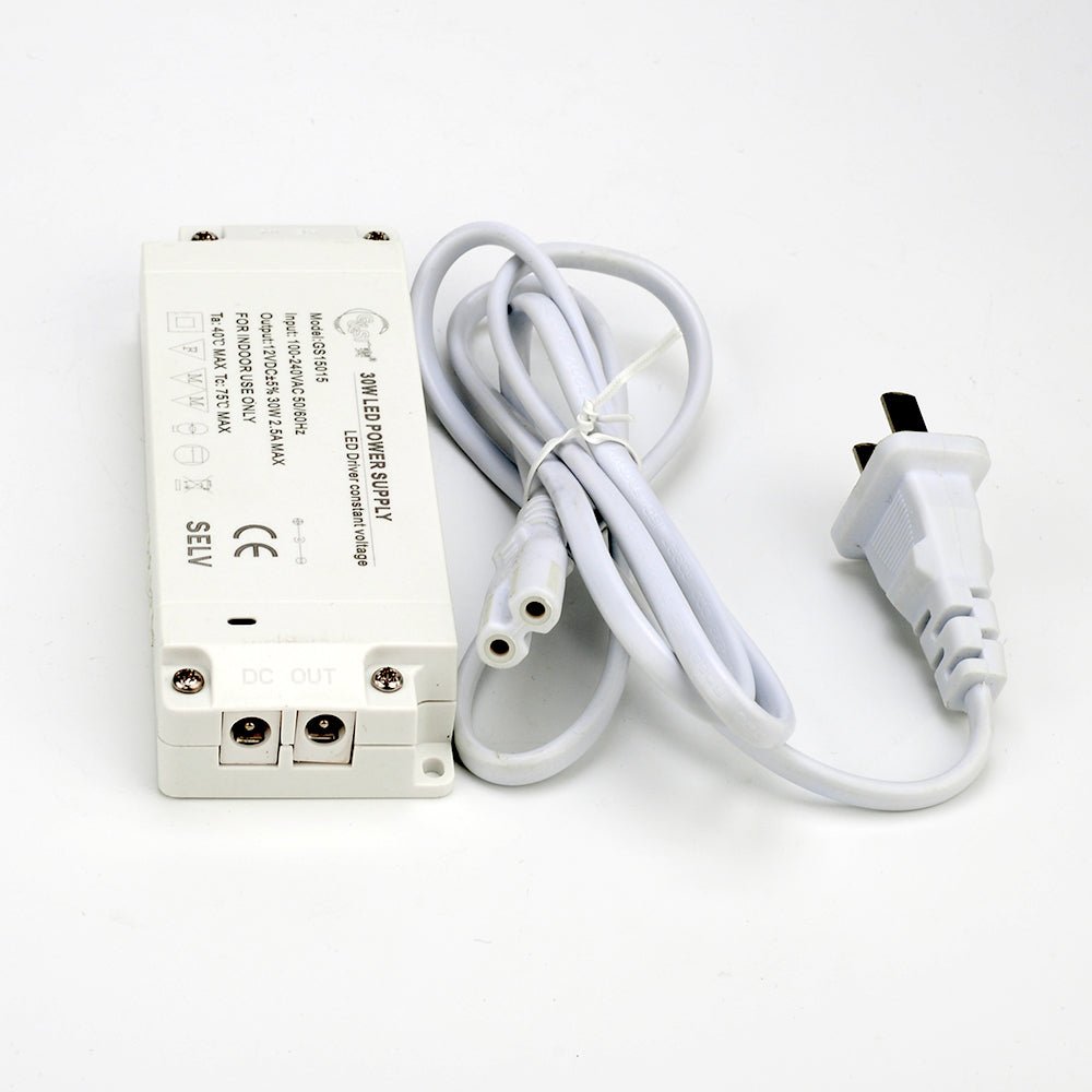 Spliter Box and Driver for 2411 and 2109 LED Linear Light constant voltage plastic driver / 110V - 220V /30W/ 6 channels with dupont terminal output - LEDMyPlace