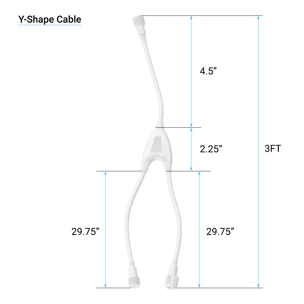 T8 4ft LED Freezer/Cooler Tube Light V Shape 18w 5000k Clear - Walk - in Cooler Light - LEDMyPlace