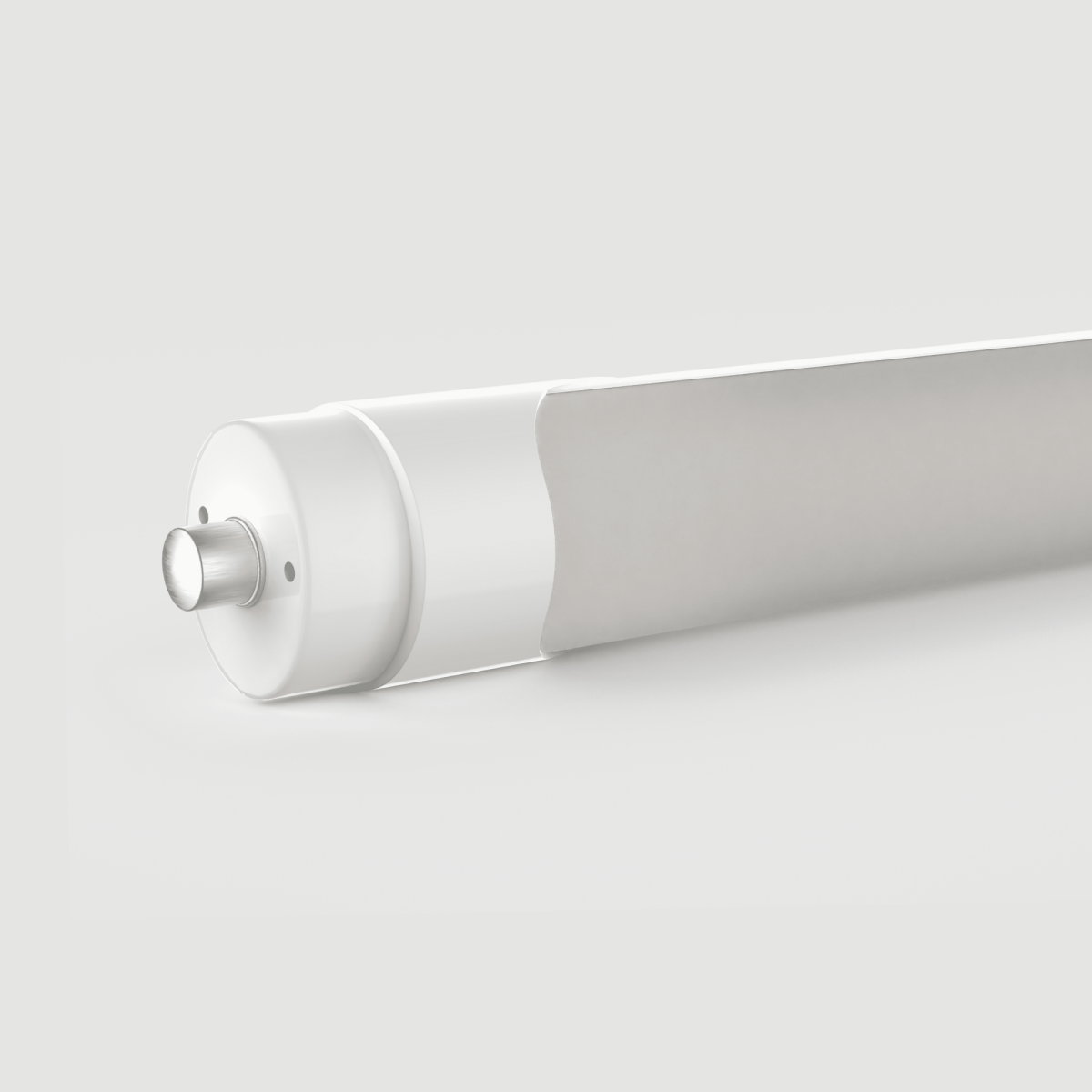 T8 8ft LED Tube/Bulb - 48w/40w/36w/32w Wattage Adjustable, 130lm/w, 3000k/4000k/5000k/6500k CCT Changeable, Frosted, FA8 Single Pin, Double End Power - Ballast Bypass - LEDMyPlace