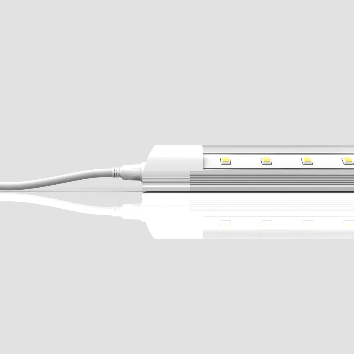 T8 LED Freezer/Cooler Tube Light - V Shape - 6ft 40W 5000k Clear 4800 Lumens Rebate Eligible, Walk - in Cooler Light - LEDMyPlace